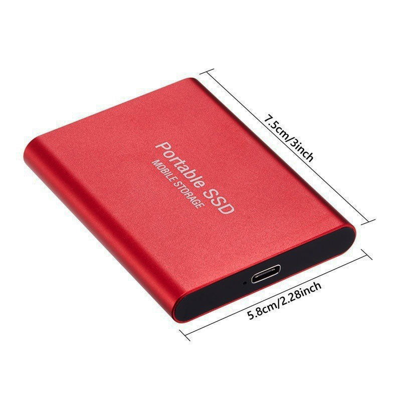 Marcherelle™ – Disque Dur Externe SSD Portable, USB 3.1 Haute Vitesse