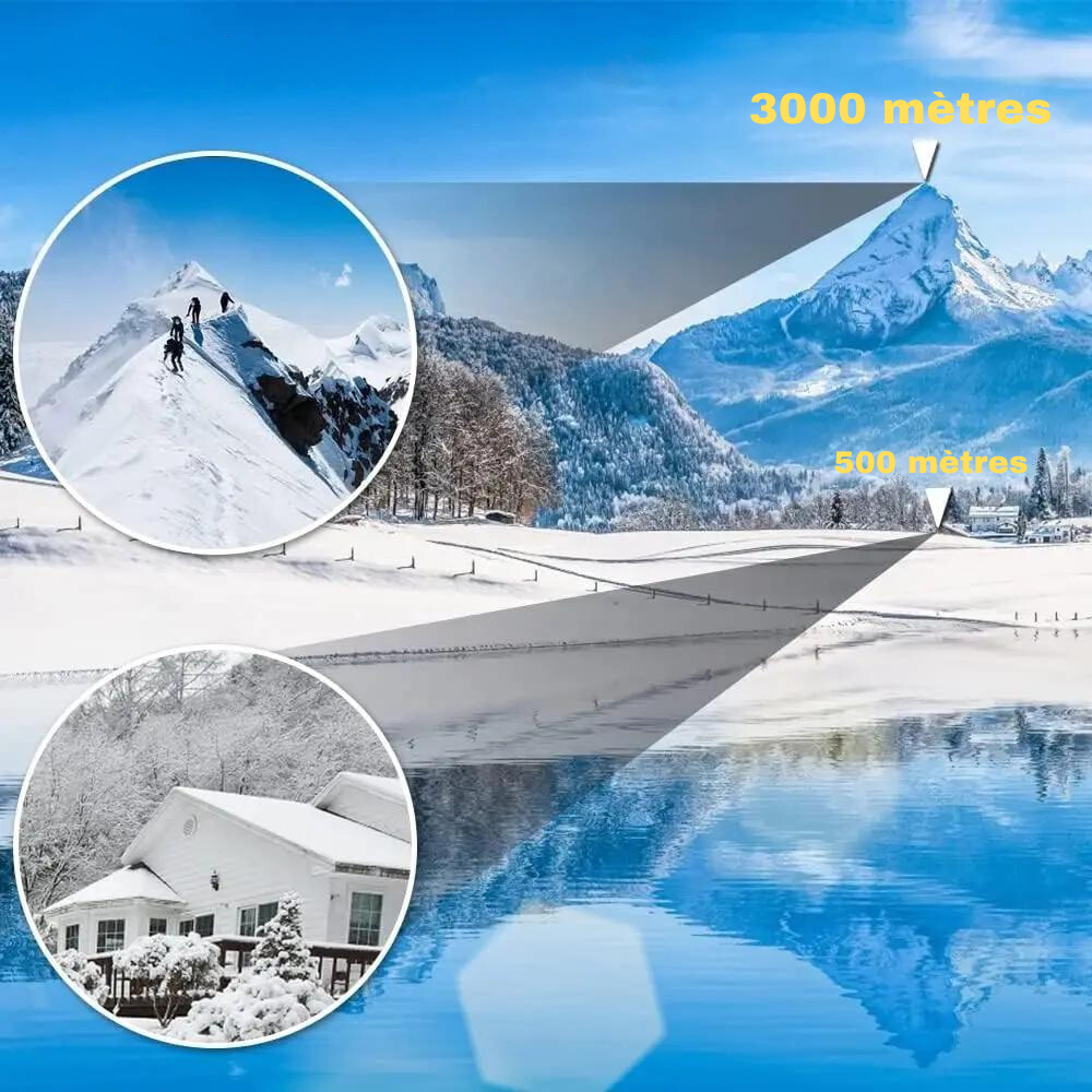 Marcherelle™ – Jumelles 80x80 Longue Portée Vision Nocturne pour Randonnée & Chasse