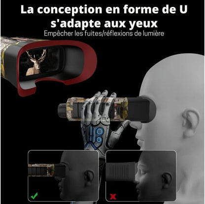 Marcherelle™ – Jumelles Vision Nocturne HD 500m Militaire