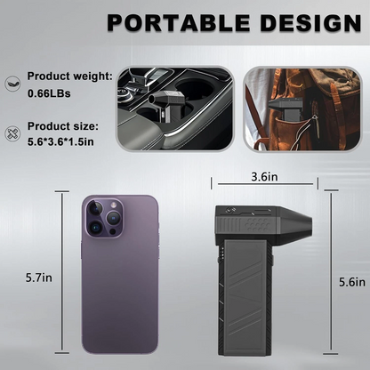 Marcherelle™ – Souffleur à Poussière Portable Mini Duster pour Nettoyage Rapide