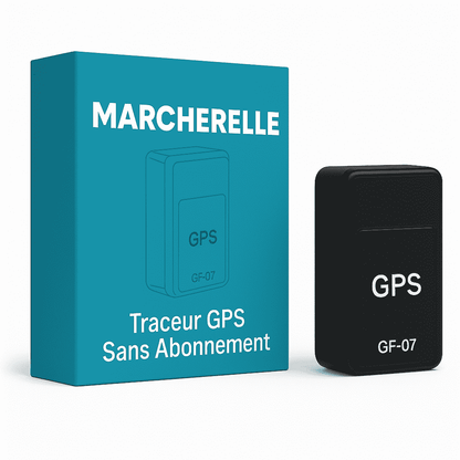 Marcherelle™ – Traceur GPS Moto Sans Abonnement, Suivi Précis en Temps Réel