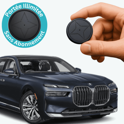 Marcherelle™ – Traceur GPS Voiture Sans Abonnement, Localisation Précise