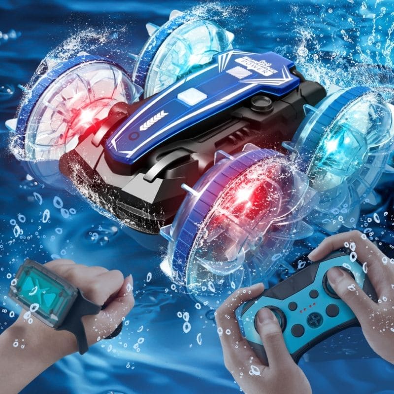 Marcherelle™ – Voiture Télécommandée Amphibie Amusante Pour Enfants