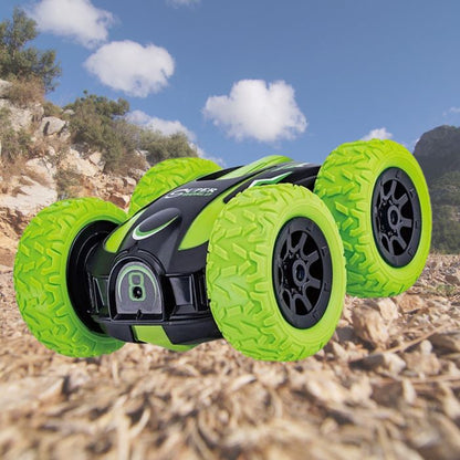 Marcherelle™ – Voiture Tout Terrain Télécommandée avec Rotation 360° et Lumières LED