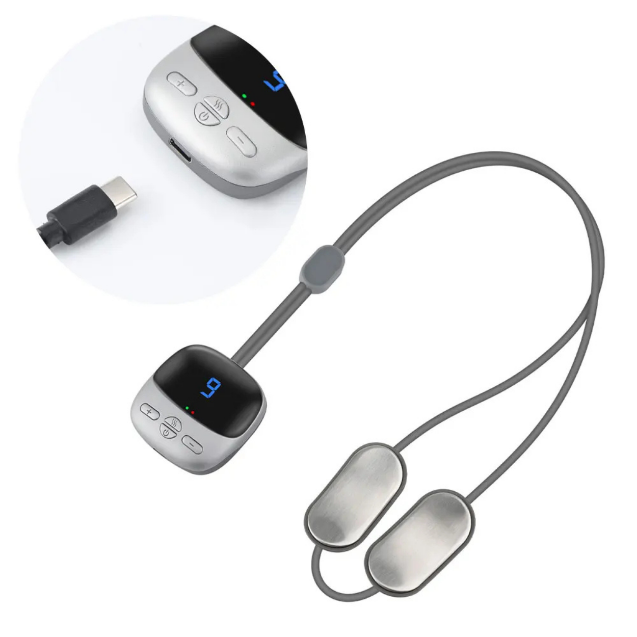 Relaxing Electric Heating Neck Massager