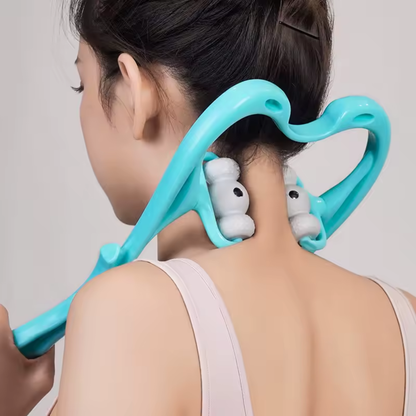 6-Roller Electric Neck and Back Massager for Relaxation