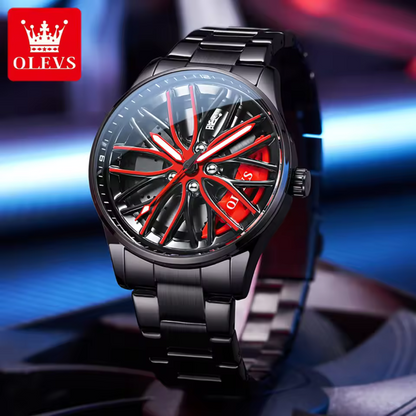 Elegant Men's Sports Chronograph Watch