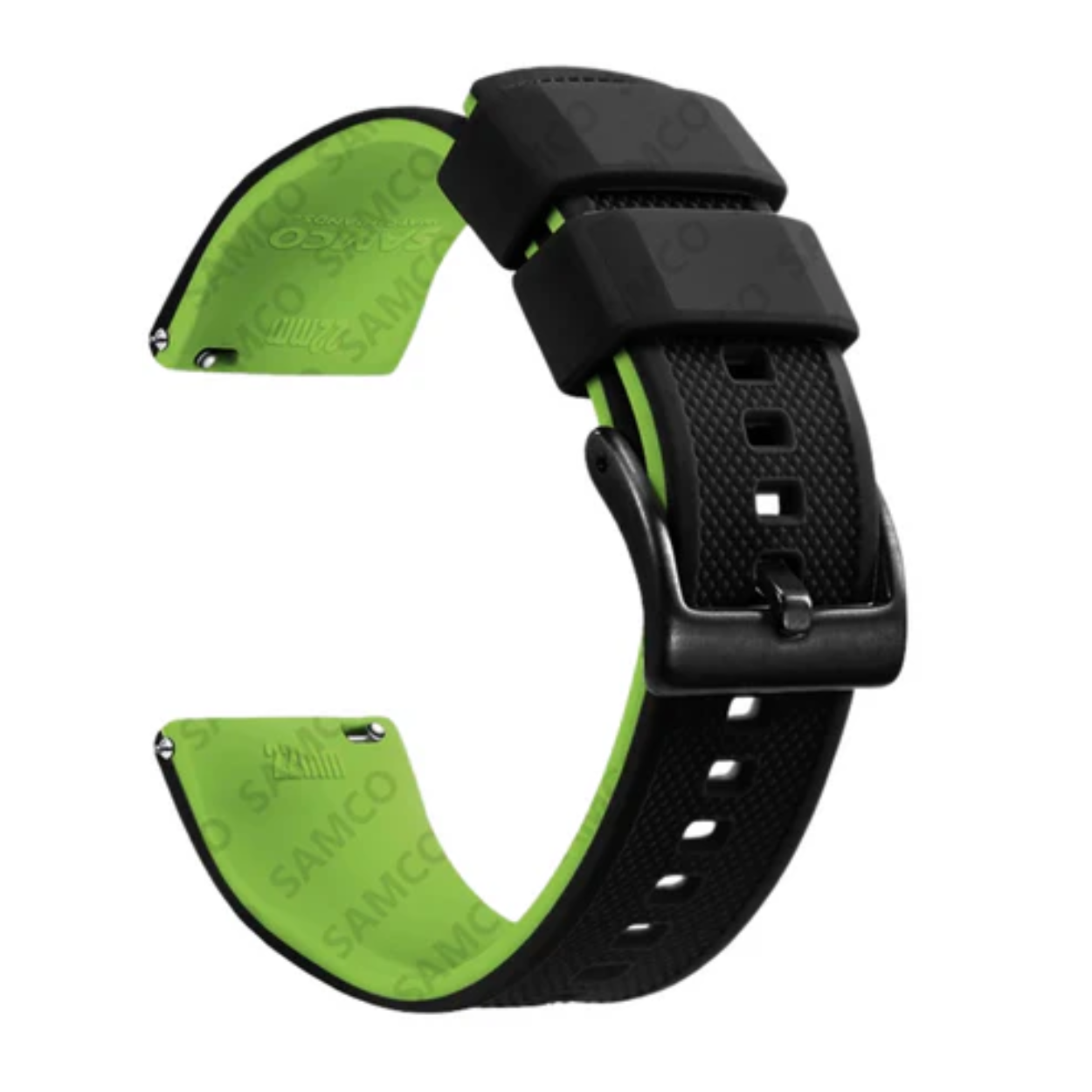 Flexible and Durable Silicone Watch Strap