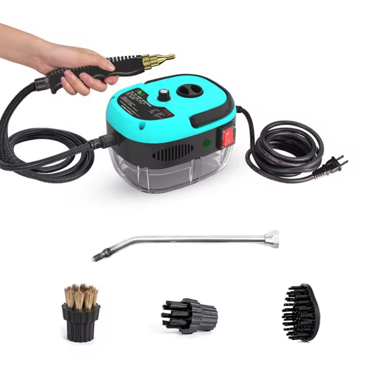 Powerful 2500W Steam Cleaner with High Pressure