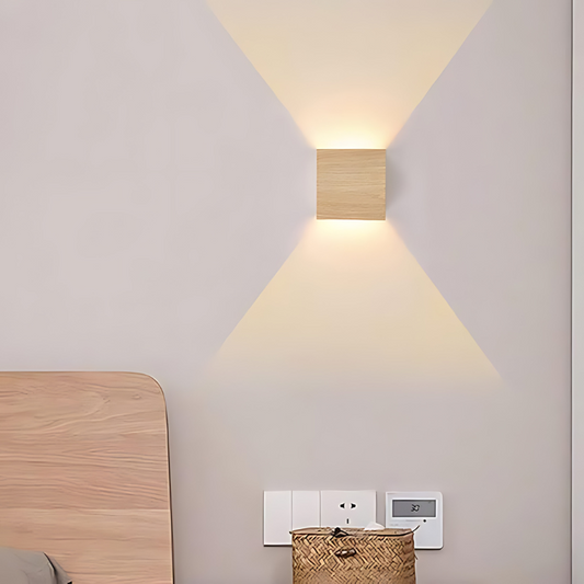 Lampe Murale Bois Nordique Élégante - Foivo