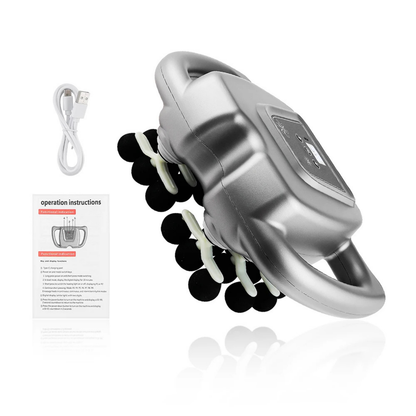 Professional Massage Gun with 24 Rollers