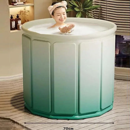 Portable Bathtub for Adults - Low Tempo for Home and Travel