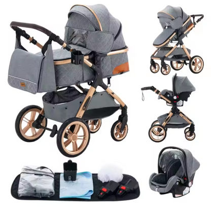 Comfortable and Safe All-Terrain Stroller
