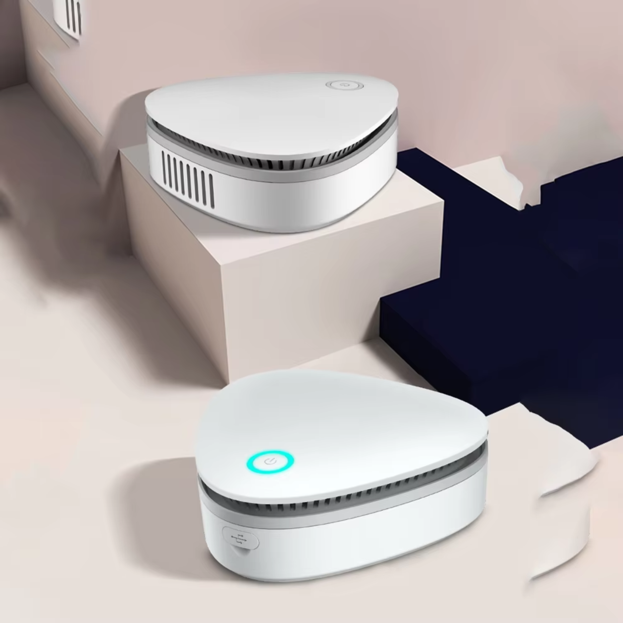 Compact and Quiet Indoor Air Purifier