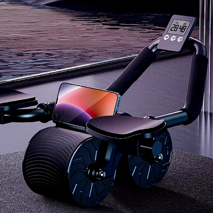 Electric Ab Wheel with Repetition Counter