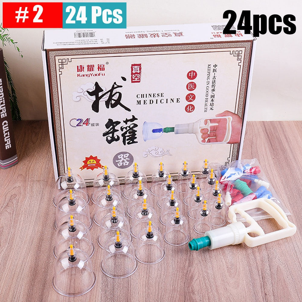 Traditional Chinese Cupping Therapy Set