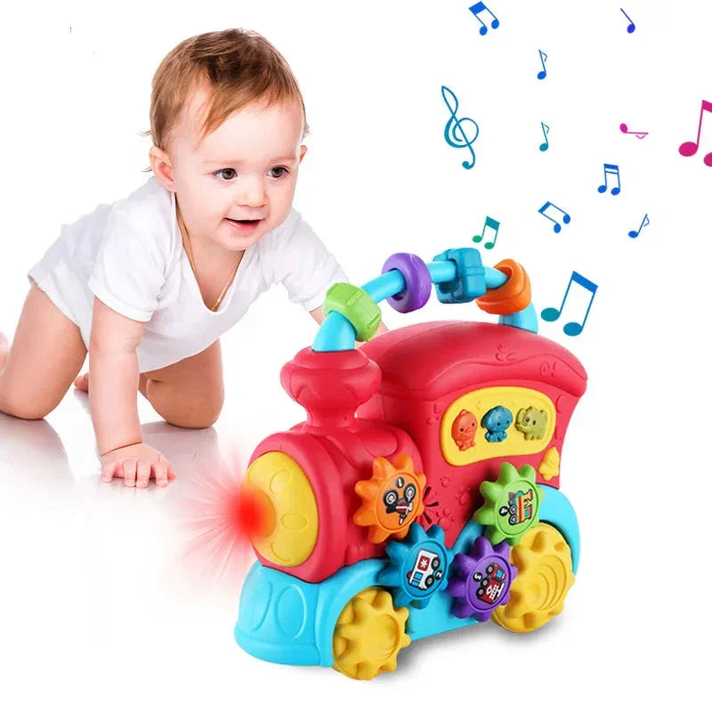 Jouet D'éveil Musical En Bois pour Bébé - Santeova