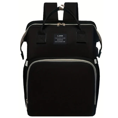 Convertible Diaper Bag with Travel Crib and Stroller