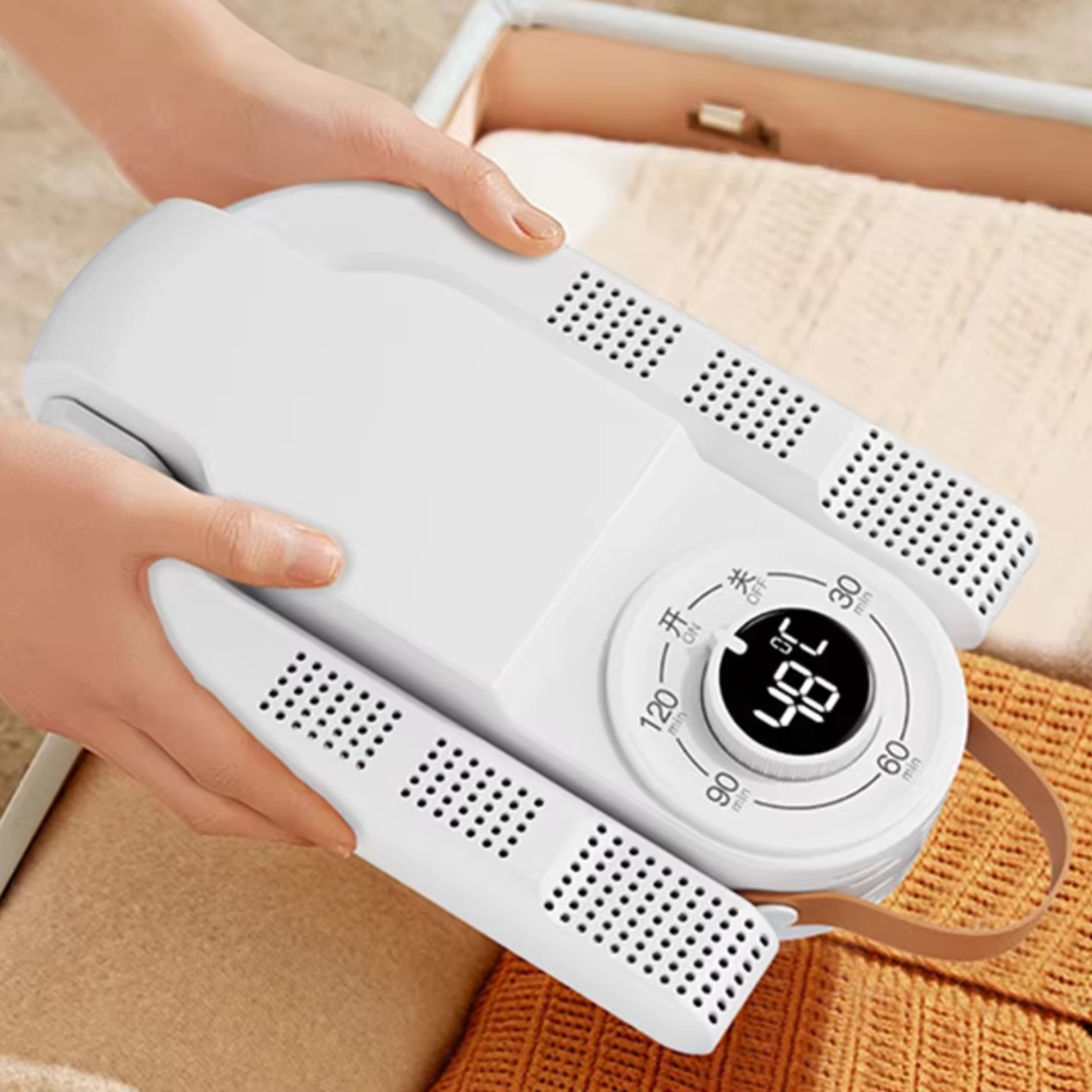 Fast and Quiet Electric Shoe Dryer