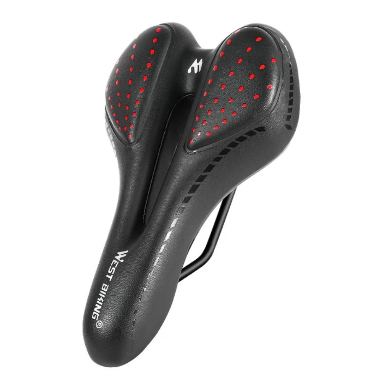 Gel Bike Saddle with Comfort and Shock Absorption