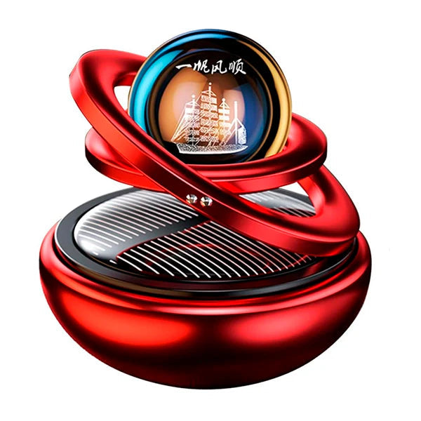 Solar-Powered Eco-Friendly Car Air Cleaner by SolaraFresh