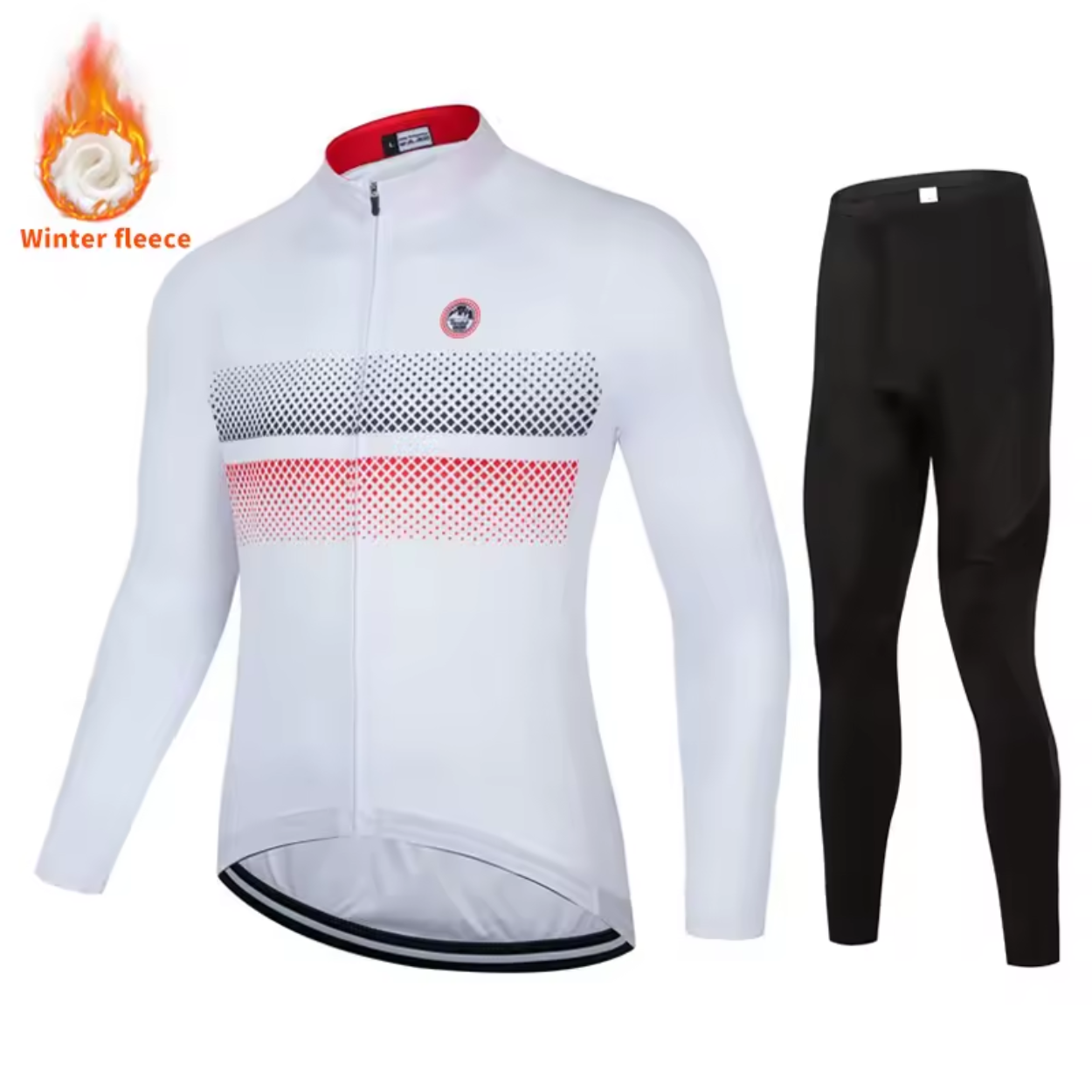 Warm and Lightweight Winter Cycling Suit