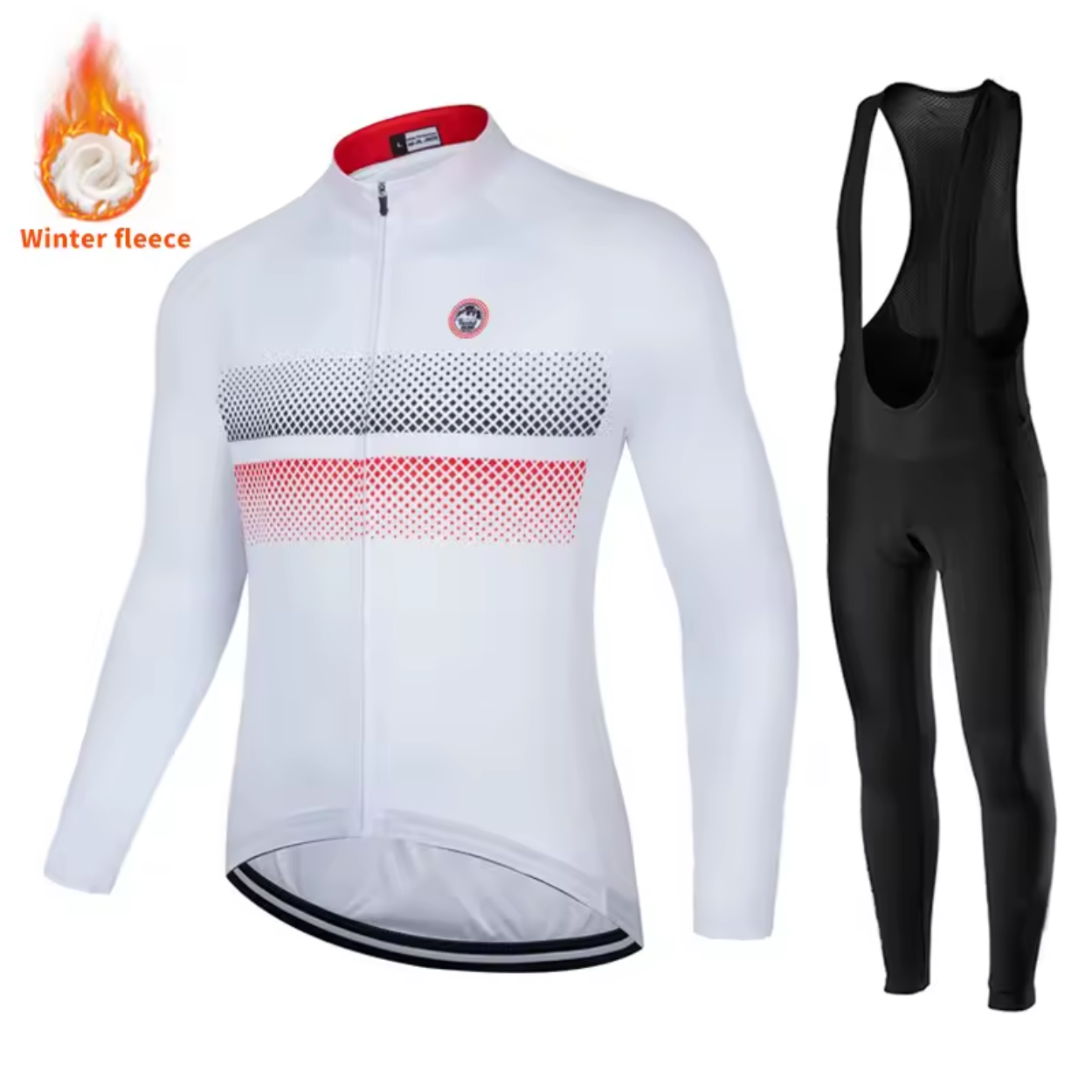 Warm and Lightweight Winter Cycling Suit