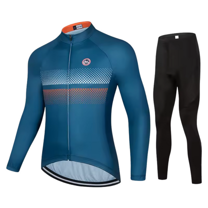 Warm and Lightweight Winter Cycling Suit