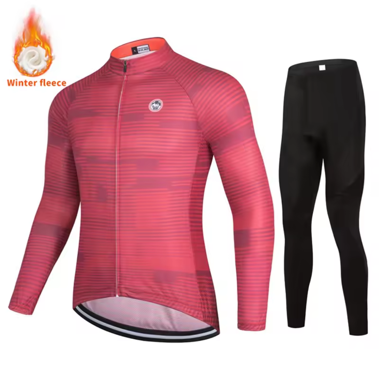 Warm and Lightweight Winter Cycling Suit