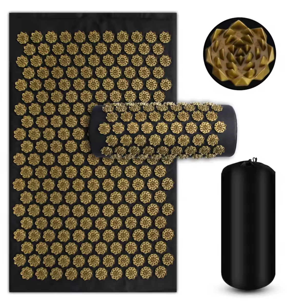 Acupressure Massage Mat to Relieve Muscle Tension