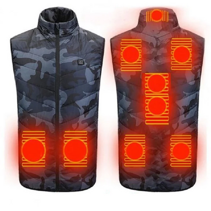 Electric Heated Jacket with 11 Heat Zones