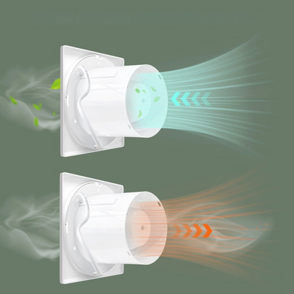 Reversible Wall Fan with Remote Control and Ionizer