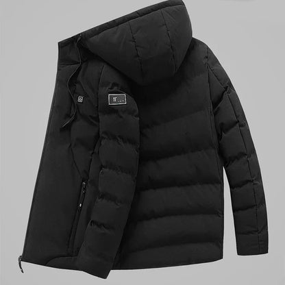 Electric Heated Jacket with 4 Adjustable Heat Zones