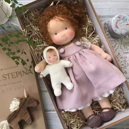 Handmade Educational Doll for Creative Children