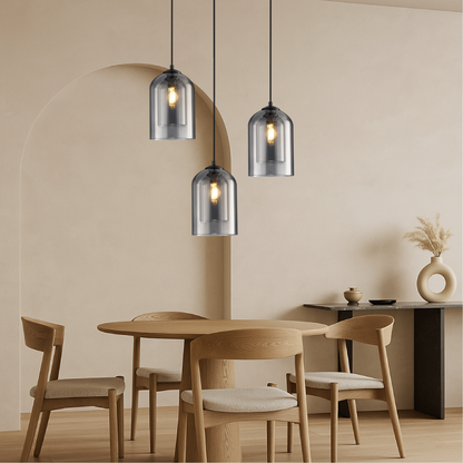 Elegant Glass Hanging Light for Home and Office