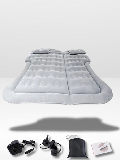 Gray and Comfortable Inflatable Car Mattress