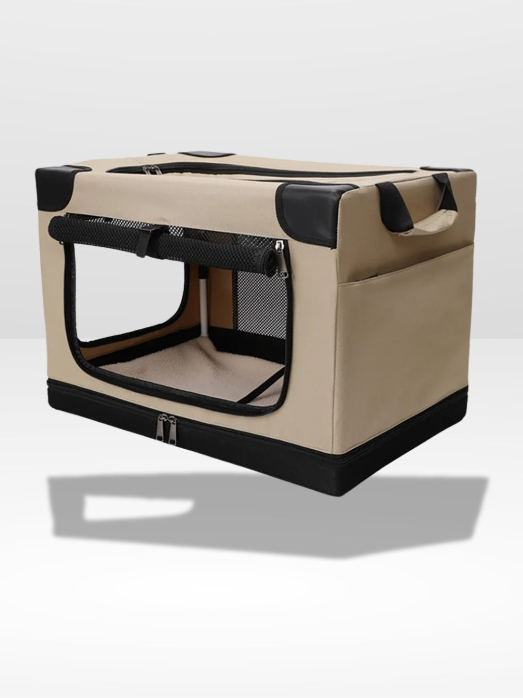 Safe and Comfortable Dog Car Transport Crate