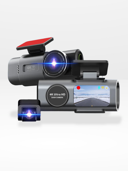 4K Full HD Car Camera with Continuous Recording