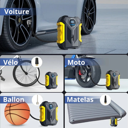 Portable and Quiet Tire Compressor