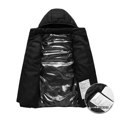 Electric Heated Jacket with 21 Heat Zones