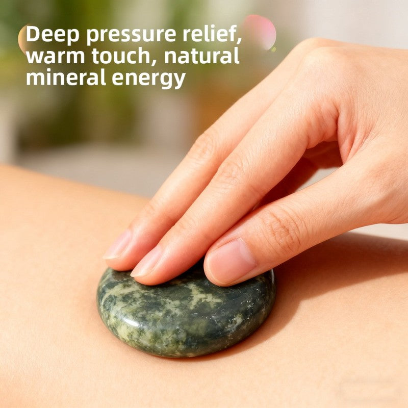 Hot Massage Stones Made of Natural Jade