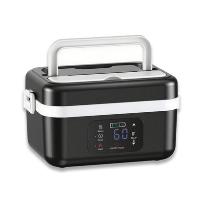 Portable Stainless Steel Heated Lunch Box