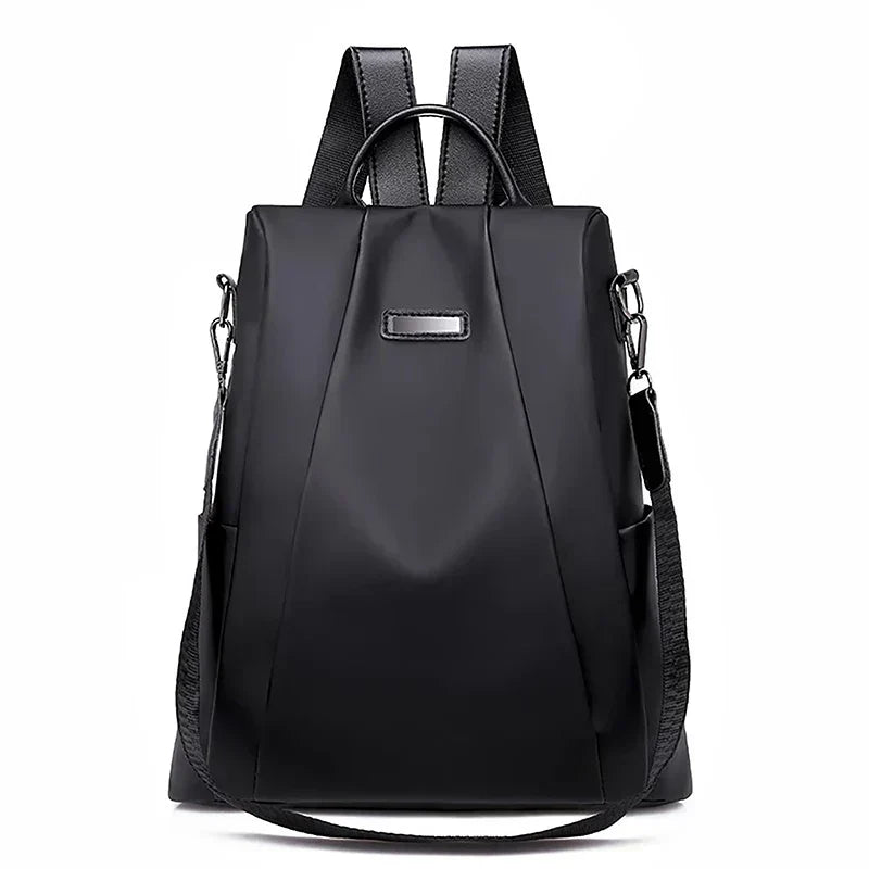 Secure Backpack Elegant Woman