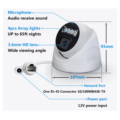 Marcherelle™ – Precise Night Vision Security Camera