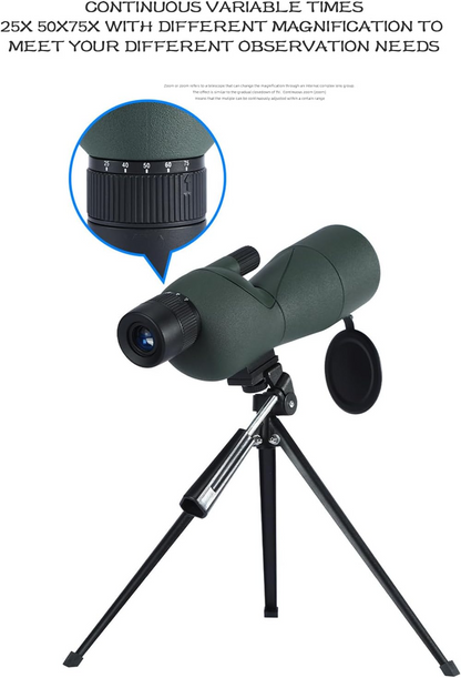 Marcherelle™ – Zoom Monocular 15–45× for Clear Viewing