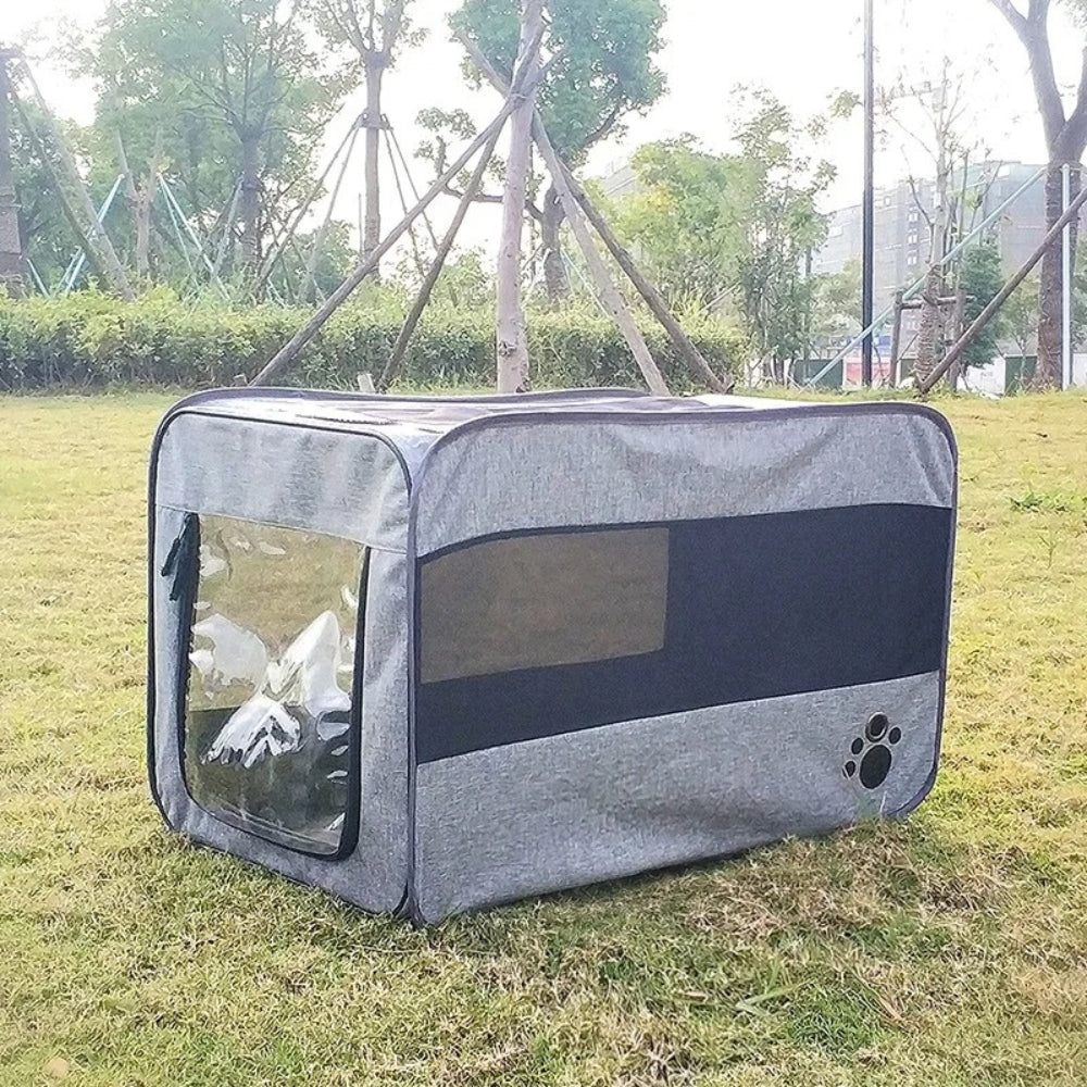 Lightweight and Safe Dog Car Transport Cage