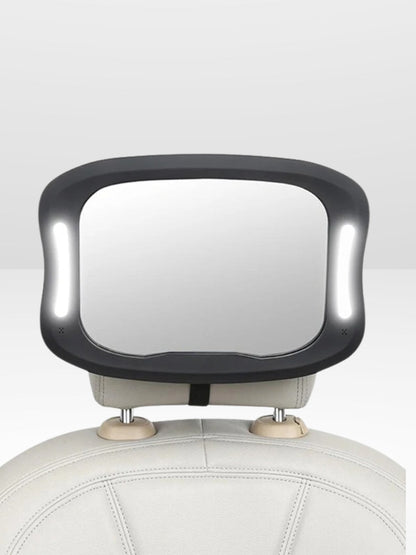 Baby Monitor Mirror for Car with LED