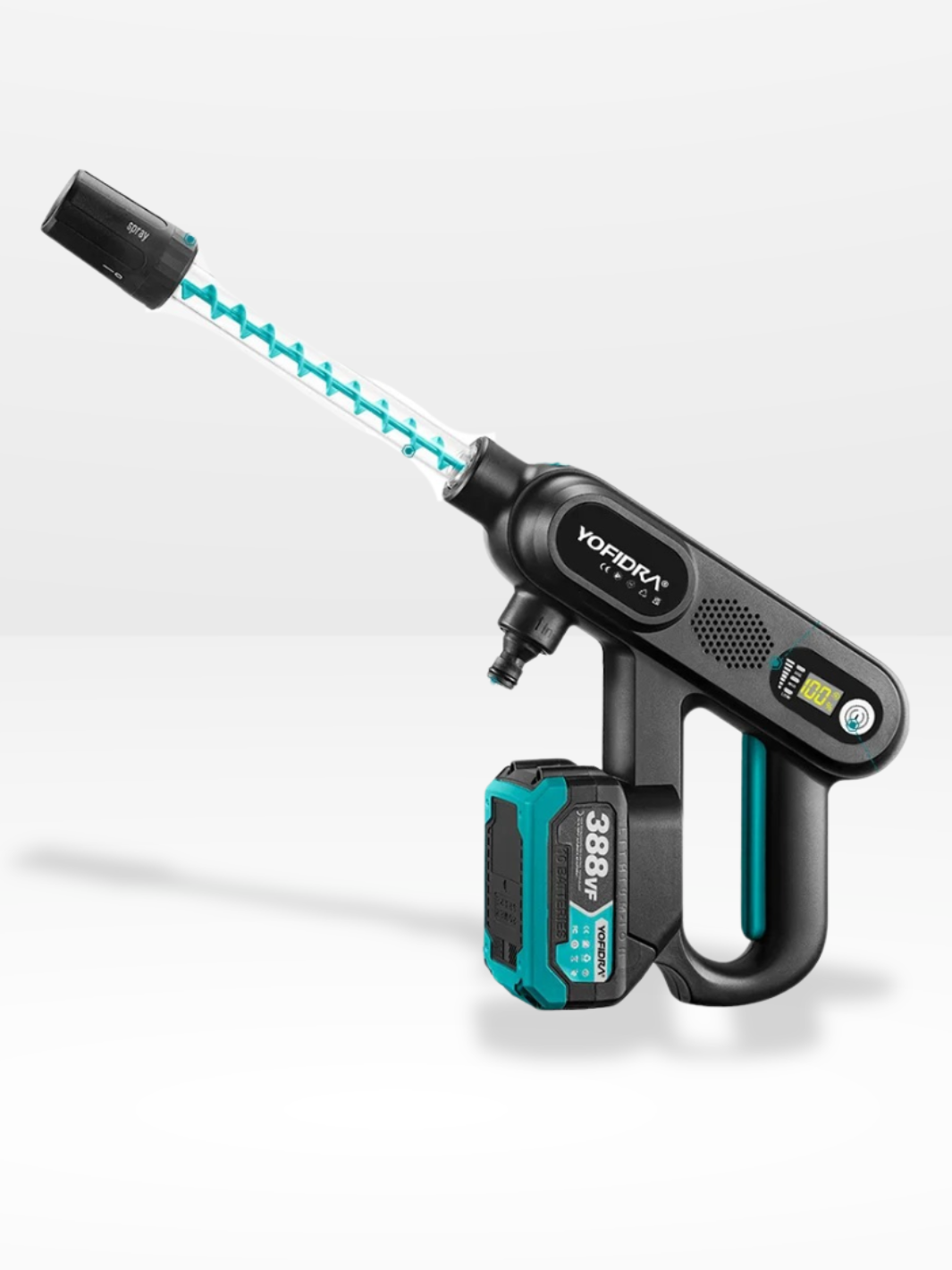 Powerful 220 Bar Portable High-Pressure Cleaner 5 in 1