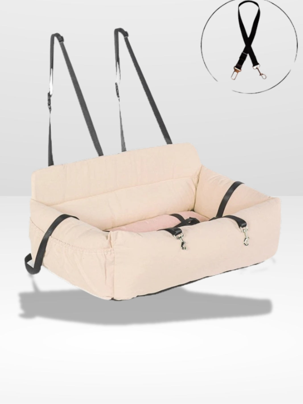 Comfortable and Secure Dog Car Seat