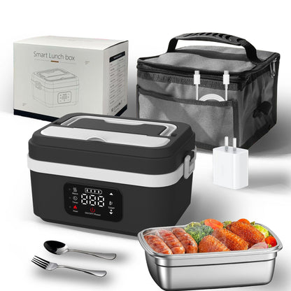 Portable Stainless Steel Heated Lunch Box